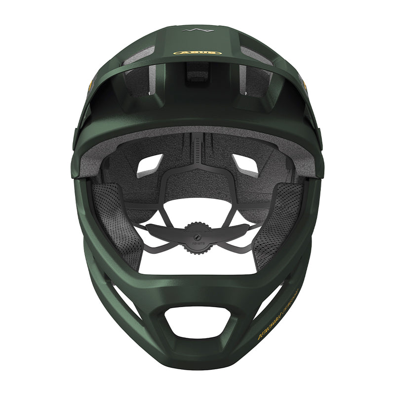 Casco integral infantil Abus YOUDROP FF Moss Green