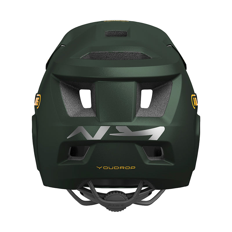 Casco integral infantil Abus YOUDROP FF Moss Green