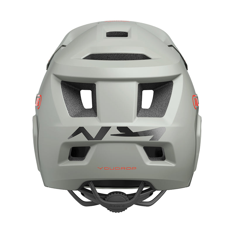 Casco integral infantil Abus YOUDROP FF Silver