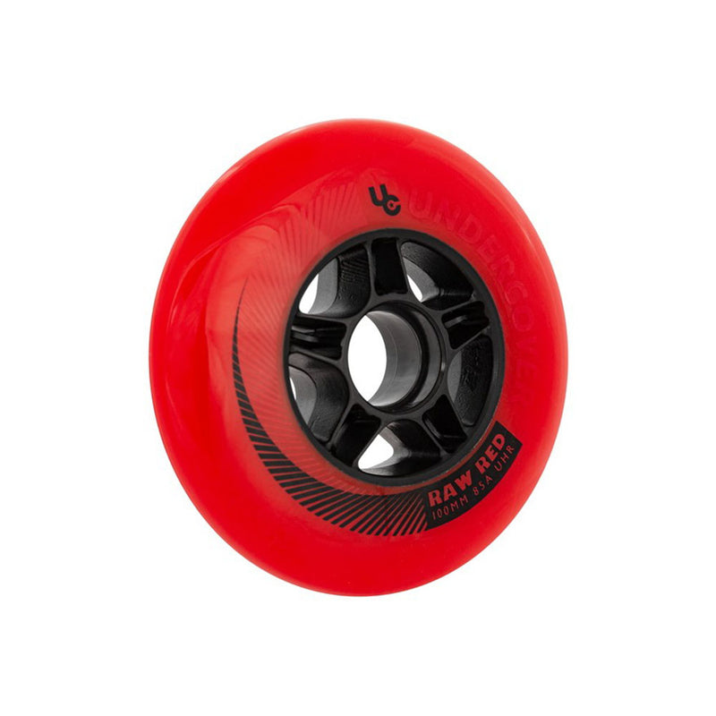 Pack de Ruedas Undercover RAW 100MM, 85A rojo