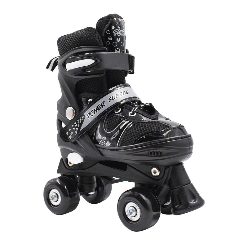 Patines Quad infantiles Power Black