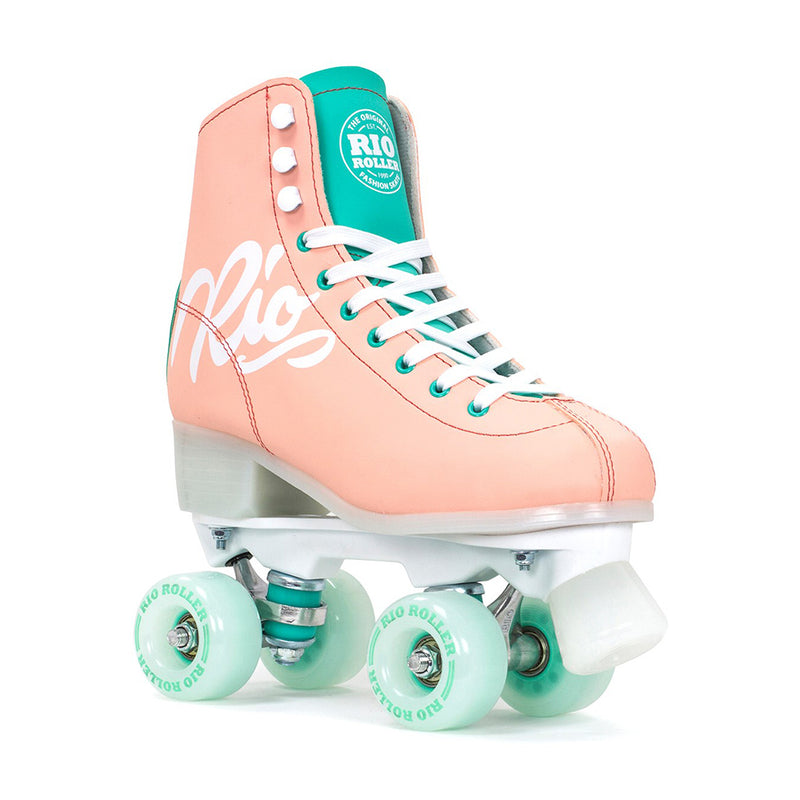 Patines Quad Rio Roller Scrip Melocotón verde