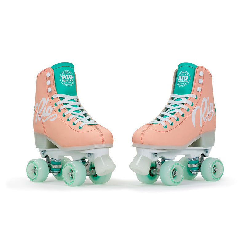 Patines Quad Rio Roller Scrip Melocotón verde