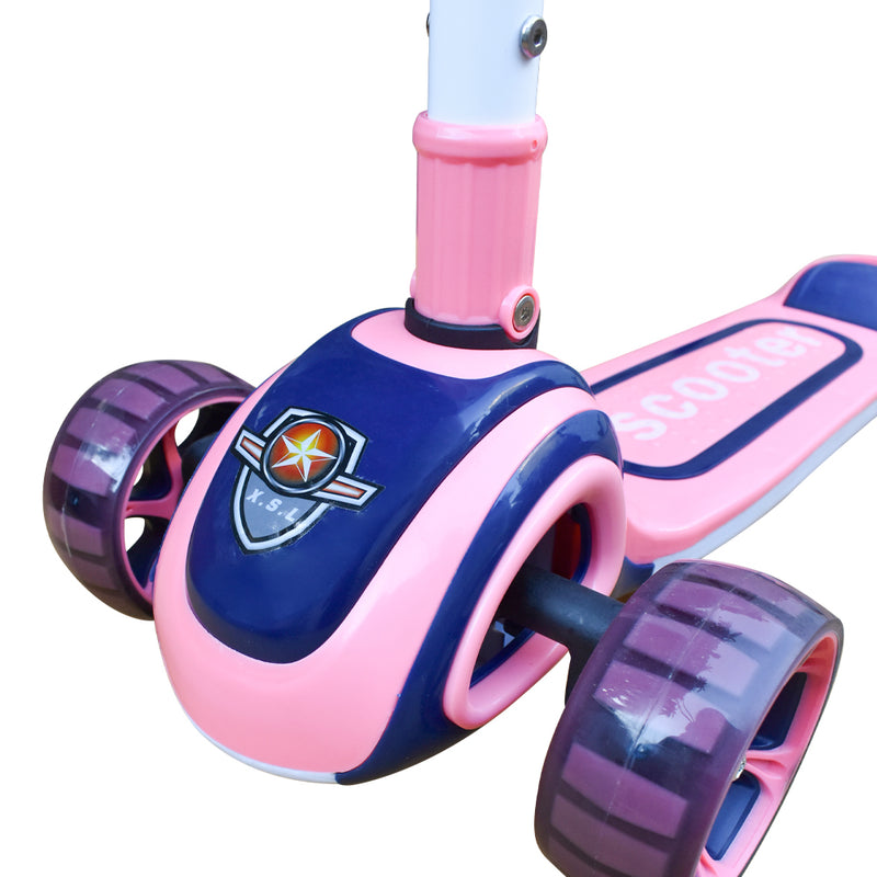 Scooter Infantil Pedalcity Plegable Rosa